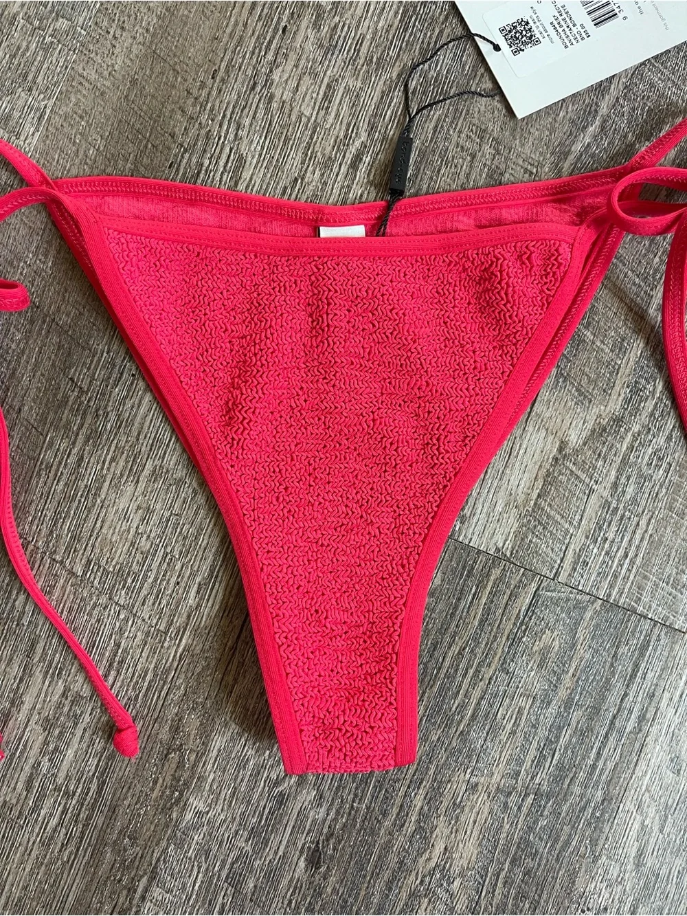 Bond-eye Anisha moderate coverage bikini bottoms nectarine color